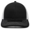 imageOutdoor Cap Mens Mesh Back BallcapBlackWhite