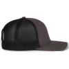 imageOutdoor Cap Mens Mesh Back BallcapCharBlack