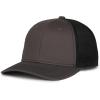 imageOutdoor Cap Mens Mesh Back BallcapCharBlack