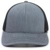 imageOutdoor Cap Mens Mesh Back BallcapHeather GrayBlack