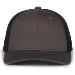 imageOutdoor Cap Mens Mesh Back BallcapCharBlack