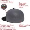 imageEsports Video Game No Noobs Sublimated Patch OneTouch Hat  Proflex Baseball Cap for Men ampamp Women Graphite