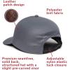 imageGolf Clubs Leather Patch OneTouch Hat  Adjustable Baseball Cap for Men ampamp Women