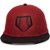 imageHome Plate Embroidered OneTouch Hat  Proflex Baseball Cap for Men ampamp Women