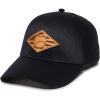 imageBaseball American Flag Leather Patch OneTouch Hat  Adjustable Cap for Men ampamp Women