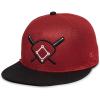 imageInfield Crossing Bats Embroidered OneTouch Hat  Proflex Baseball Cap for Men ampamp Women