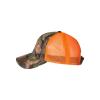 imageOutdoor Cap CNM100M Camo Cap with Neon Mesh Back Mossy Oak CountryBlaze Orange Adjustable