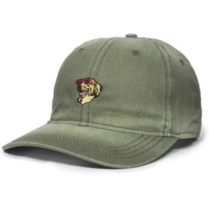 imageDog Face Silhouette Head Embroidered Dad Hat  Adjustable Polo Style Unstructured Baseball Cap for Men ampamp Women