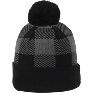 imageOutdoor Cap Knit Buffalo Plaid CapBlack