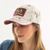 imageRealtree Xtra Snow Canvas Camo Hat  Adjustable Baseball Cap for Women