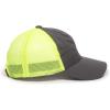 imageOutdoor Cap Garment Washed Meshback CapCharcoalNeon Yellow
