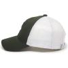 imageOutdoor Cap Garment Washed Meshback CapDark GreenWhite