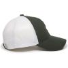 imageOutdoor Cap Garment Washed Meshback CapDark GreenWhite