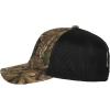 imageRealtree APX Camo Trucker Hat for Men  Mesh Back Adjustable Baseball Cap with PreCurved Visor Structured 6Panel Hunting Camo Hat One Size