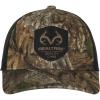 imageRealtree APX Camo Trucker Hat for Men  Mesh Back Adjustable Baseball Cap with PreCurved Visor Structured 6Panel Hunting Camo Hat One Size