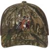 imageYouth Realtree APX Camo Hat  Kids Adjustable Hunting Cap with Embroidered Deer Graphic Mesh Back 6Panel Unstructured Camo Baseball Cap One Size