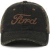 image:imageFord Black Mossy Oak Country DNA Camo Baseball Hat  Cotton Blend Low Profile Cap Adjustable Strap One Size
