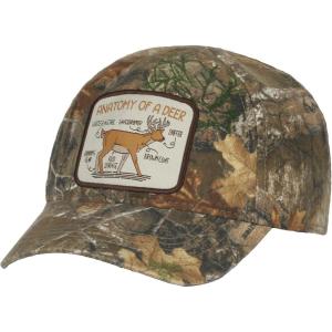 image:imageRealtree Toddler Camo Hunting Hat  Kids Adjustable Baseball Cap with Deer Patch Low Profile One Size 52 cm