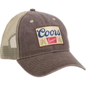 image:imageOutdoor Cap UnisexAdult Coors Casual Mesh Back CapBrownKhaki