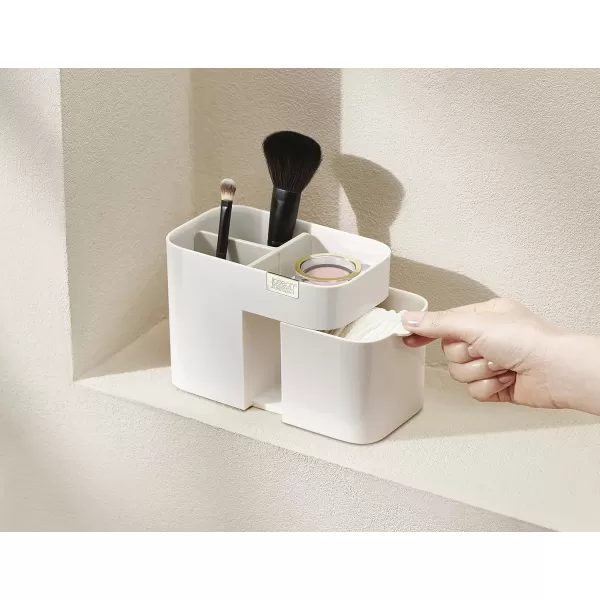 imageJoseph Joseph 75006 Viva Magnifying Compact Cosmetic Mirror 1x3x ShellCompact Organiser