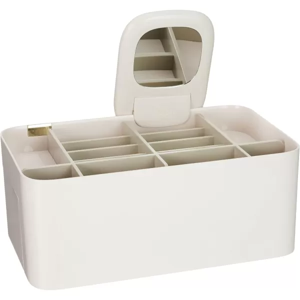 imageJoseph Joseph 75006 Viva Magnifying Compact Cosmetic Mirror 1x3x ShellLarge Organiser