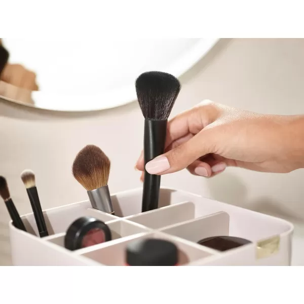 imageJoseph Joseph 75006 Viva Magnifying Compact Cosmetic Mirror 1x3x ShellMirror  Organiser