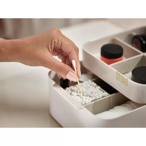 imageJoseph Joseph 75006 Viva Magnifying Compact Cosmetic Mirror 1x3x ShellMirror  Organiser