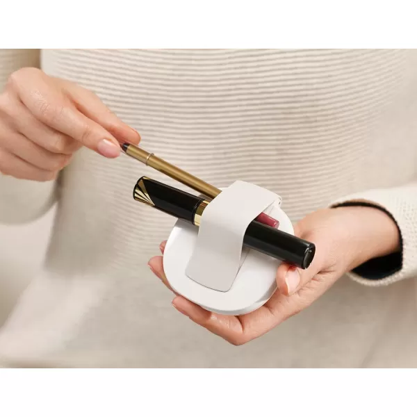 imageJoseph Joseph 75006 Viva Magnifying Compact Cosmetic Mirror 1x3x ShellMirror  Organiser
