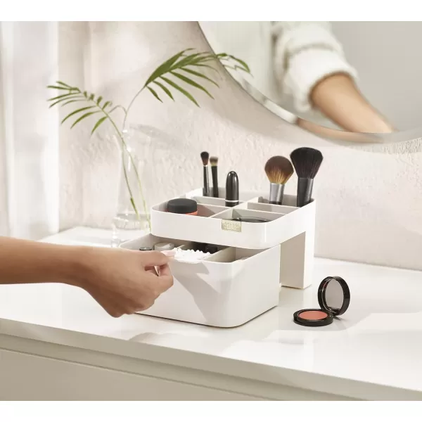 imageJoseph Joseph 75006 Viva Magnifying Compact Cosmetic Mirror 1x3x ShellRegular Organiser