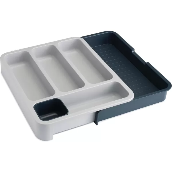 imageJoseph Joseph 85042 DrawerStore Expandable Cutlery Tray GrayDark Gray