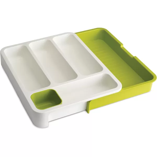 imageJoseph Joseph 85042 DrawerStore Expandable Cutlery Tray GrayGreen