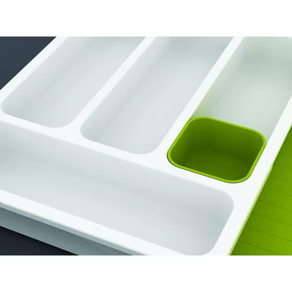 imageJoseph Joseph 85042 DrawerStore Expandable Cutlery Tray GrayGreen