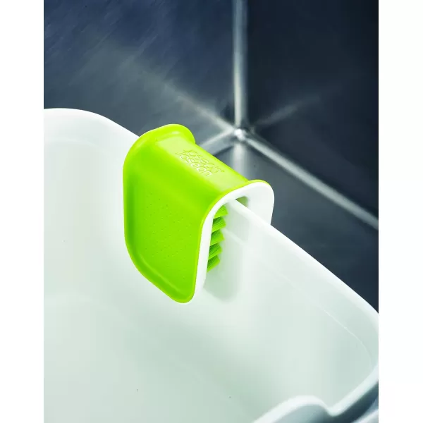 imageJoseph Joseph BladeBrush Knife and Cutlery Cleaner Brush Bristle Scrub Kitchen Washing NonSlip One Size GreenGray