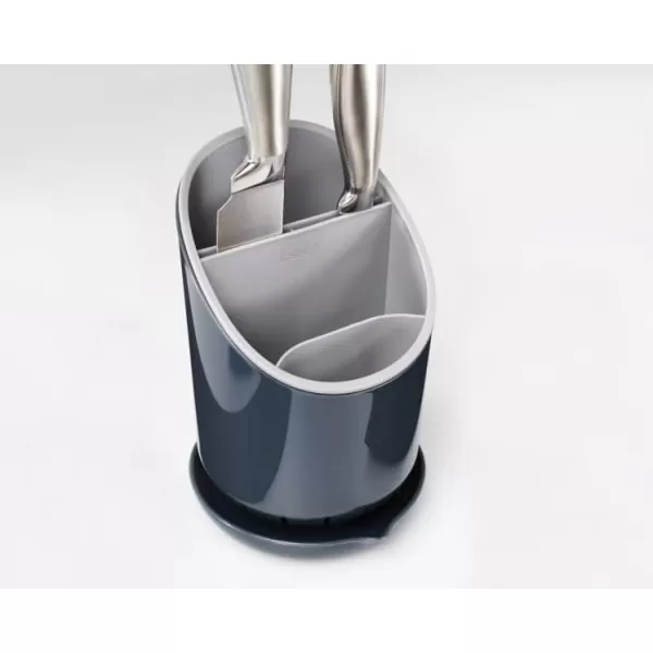 imageJoseph Joseph Dock Cutlery Drainer and Organizer Dark GreyGrey