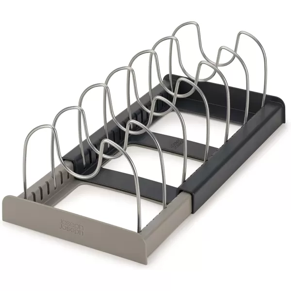 imageJoseph Joseph DrawerStore Expanding Cookware Organizer Space saving storage for pan lids baking trays  GreyOrganizer