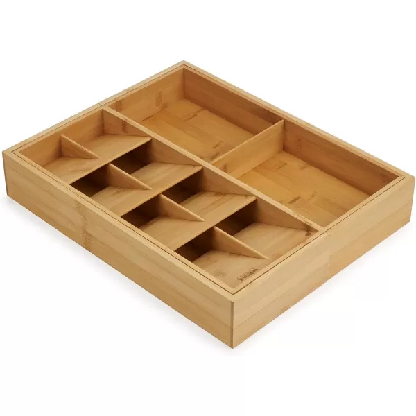 imageJoseph Joseph DrawerStore Expanding Silverware Flatware Utensil ampamp Gadgets Organizer Expandable in Drawer Space Saving Tray Bamboo