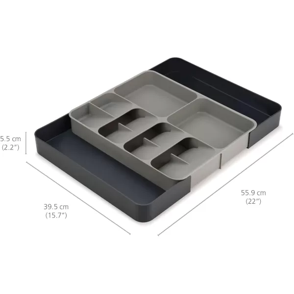 imageJoseph Joseph DrawerStore Kitchen Drawer Organizer Tray Gray