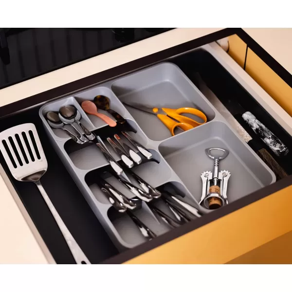 imageJoseph Joseph DrawerStore Kitchen Drawer Organizer Tray Gray