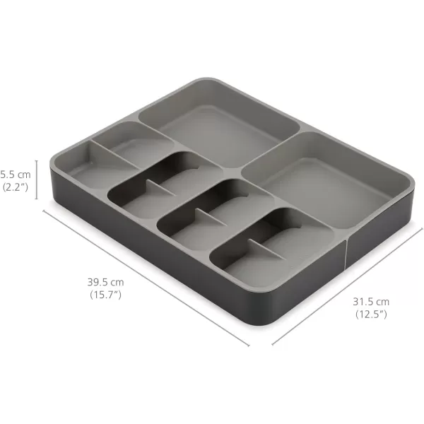imageJoseph Joseph DrawerStore Kitchen Drawer Organizer Tray Gray