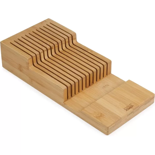 imageJoseph Joseph DrawerStore Knife Organizer holds up to 12 knives Kitchen Organization ampamp Drawer Storage Bamboo