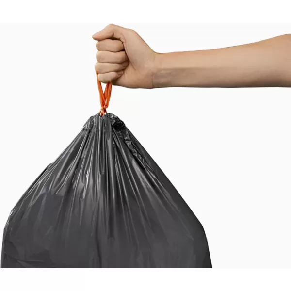 imageJoseph Joseph Eco Trash Bags Recycled plastic Extra strong With Drawstring 132 Gallons Grey