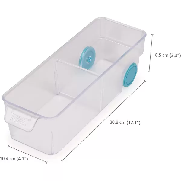 imageJoseph Joseph FridgeStore Compact Fridge Storage Bin Small ClearBlueSmall Bin