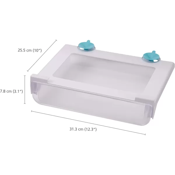 imageJoseph Joseph FridgeStore UnderShelf Storage Drawer One Size ClearBlue