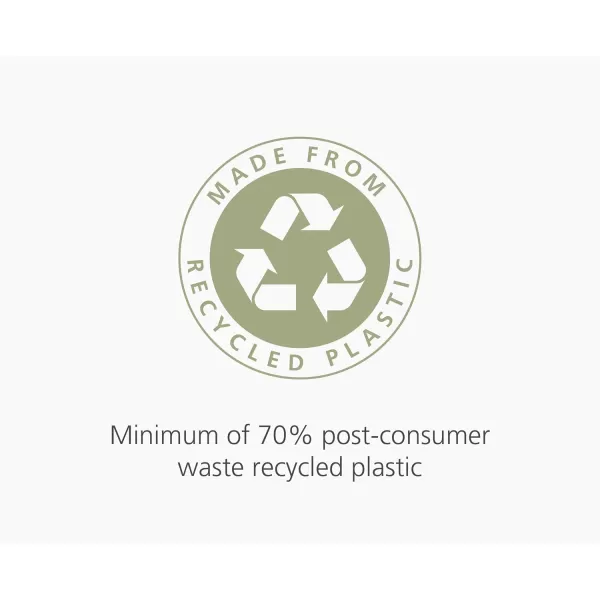 imageJoseph Joseph IW6 Eco Recycled plastic Bin Liners Kitchen Trash Bags With Tie Tape Drawstring Handles Extra Strong  4 Packs of 20 Total 80 Liners Holds 30 Litres79 Gallons Grey30 Lt 4pk