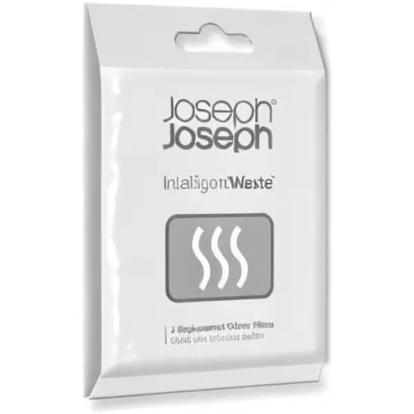 imageJoseph Joseph Intelligent Waste Replacement Carbon Odor Filters for Totem Titan Compost Bin 2 Count Pack of 1 Black37 x 27 x 02
