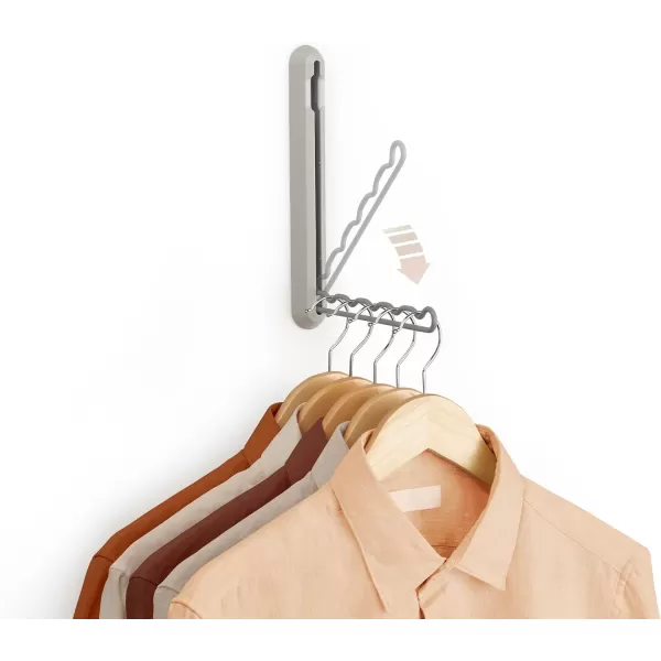 imageJoseph Joseph Orderly Belt Tie ampamp Scarf Hanging Rail Closet Wardrobe Accessory Organizer 4 Rails Rack Storage 2 Belt HooksHanging Rail