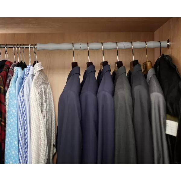 imageJoseph Joseph Orderly Clothes Rod Spacers 2pk for Shirts Skirts and Pants Wardrobe Hanger and Poles OrganizerJackets