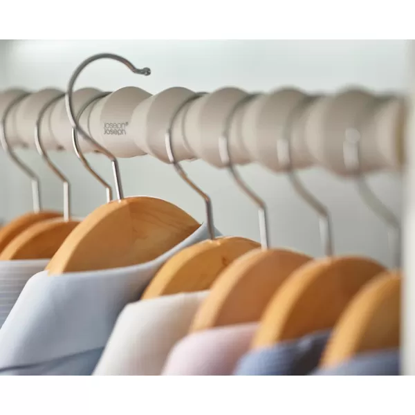 imageJoseph Joseph Orderly Clothes Rod Spacers 2pk for Shirts Skirts and Pants Wardrobe Hanger and Poles OrganizerShirts