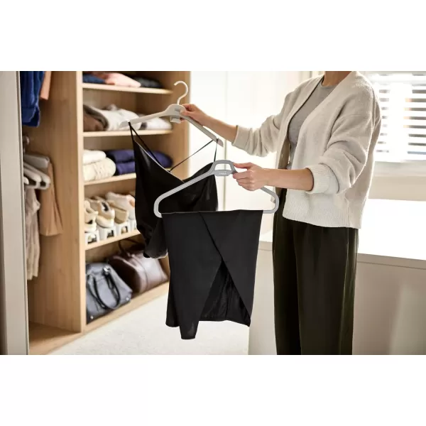 imageJoseph Joseph Orderly Suit ampamp Coat Hangers Set of 2 with HeavyDuty Rotating HookLong Garment