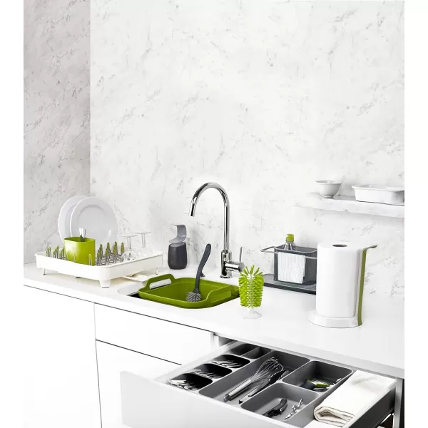 imageJoseph Joseph Sink Caddy Kitchen Sink Organizer Sponge Holder DishwasherSafe Regular GrayGray
